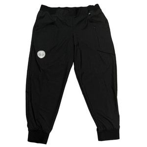 NWOT ClimateRIGHT Pants Women's 2XL Elastic Waistband  Zippers Pockets Black